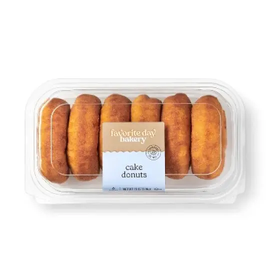 Plain Cake Donuts - 12.9oz/6ct - Favorite Day&trade; image {3}