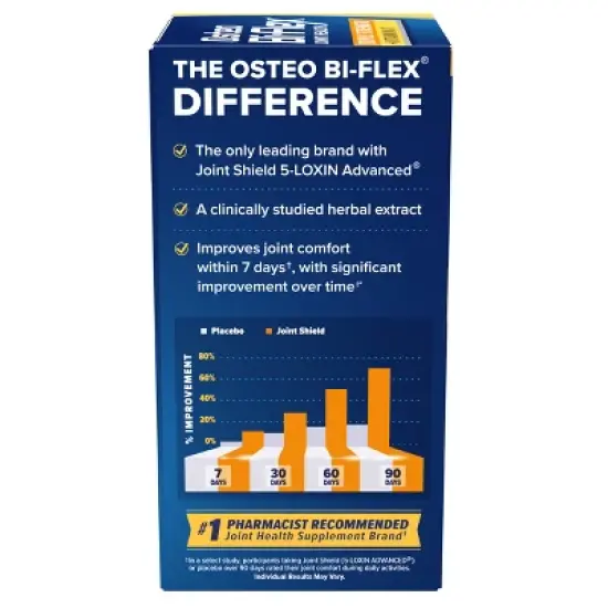 Osteo Bi-Flex Triple Strength & Vitamin D Joint Health Tablets - 80ct image {1}