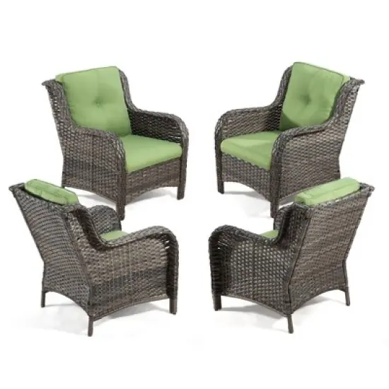 UPTIOT 4 Piece Multiple Chairs Seating Group with Cushions image {10}