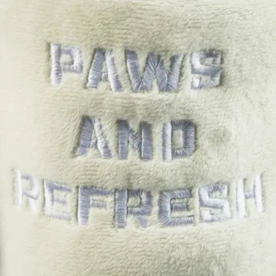 Haute Diggity Dog Snuggly Cup Ivory Plush Dog Toy with Squeaker image {3}