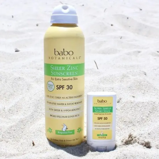 Babo Botanicals Super Shield Sport Sunscreen Stick Fragrance - SPF 50 - 0.6oz image {3}