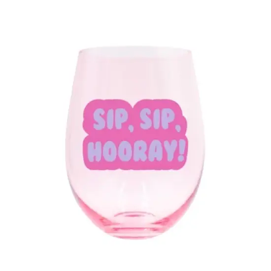 26oz Giant Wine Glass Gold image {2}