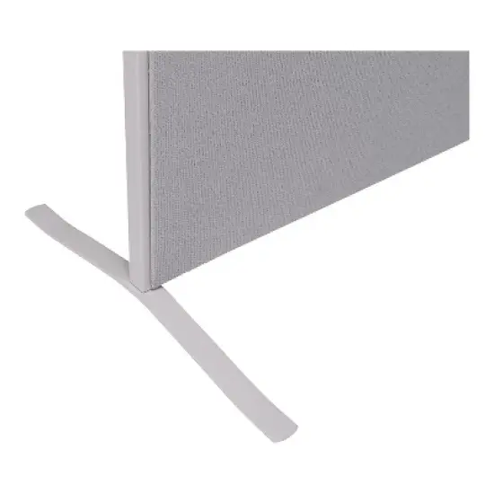 Basyx Vers&eacute; T-Base Foot Connecting Hardware Gray TBASEGY image {1}