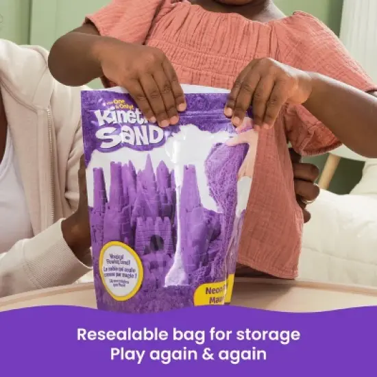 Kinetic Sand Purple 2lb Bag image {8}