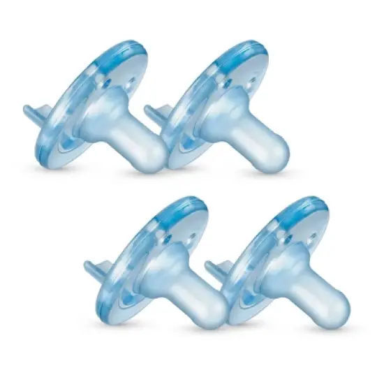 Philips Avent Soothie 0-3m - Blue - 4pk image {10}