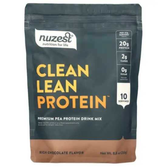 Nuzest Clean Lean Protein, Rich Chocolate, 8.8 oz (250 g) image {2}