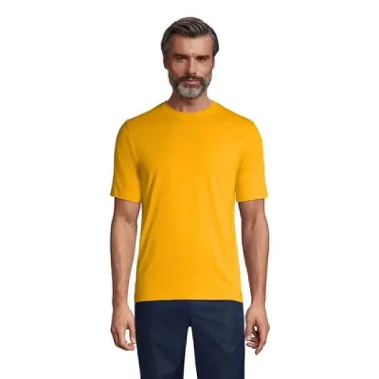 Lands' End School Uniform Men's Short Sleeve Essential T-shirt image {12}