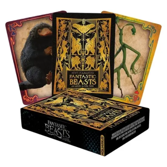Aquarius Puzzles Fantastic Beasts Playing Cards image {4}