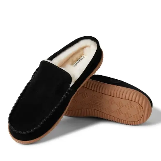 Fireside By Dearfoams Men's Gold Coast Genuine Shearling Mule Slip On Slippers image {1}