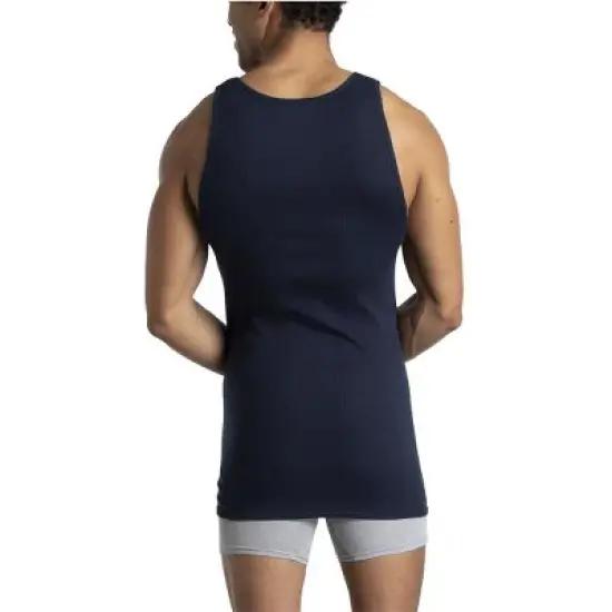 Fruit Of the Loom Men's A-Shirt, Assorted 6 Pack image {1}