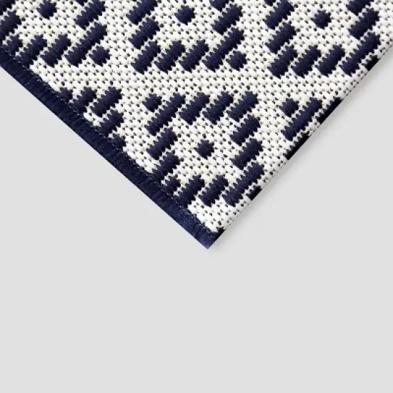 Geo Diamond Outdoor Rug - Threshold image {1}
