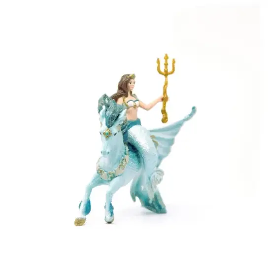 Schleich Mermaid Eyela on Underwater Horse Animal Figure image {1}
