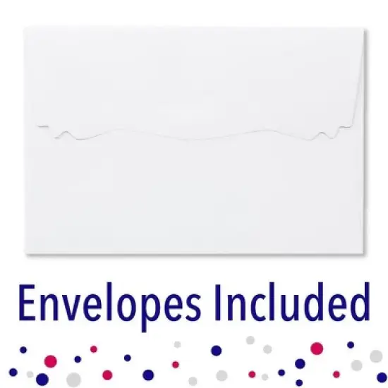 Big Dot of Happiness Shoots and Scores - Hockey - Shaped Fill-in Invites - Baby Shower or Birthday Party Invites Cards with Envelopes - Set of 12 image {4}