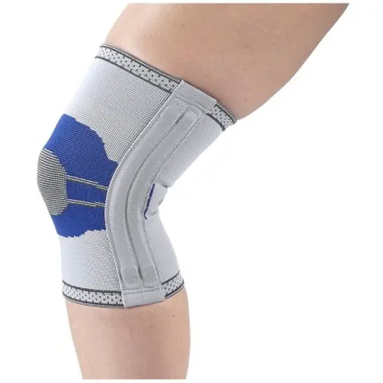 OTC Elastic Pullover Knee Support With Flexible Stays Compression Brace for Knee Pain image {2}
