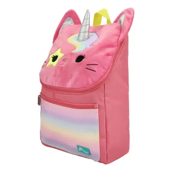 Squishmallows Sienna the Unicorn Cat Youth 16' Backpack image {1}