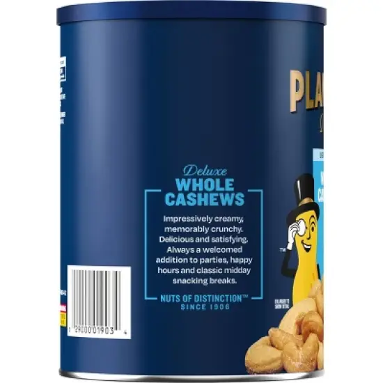 Planters Deluxe Whole Cashews - Lightly Salted 18.25oz image {1}