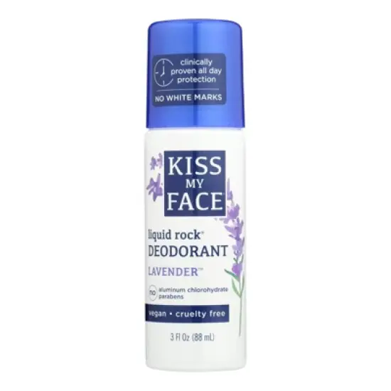Kiss My Face Lavender Rock Roll On Deodorant  - 3 oz image {5}