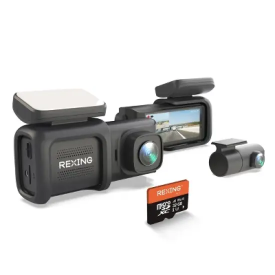 Rexing DT2 Dual Channel 1080p Front and Rear  Dash Cam image {16}