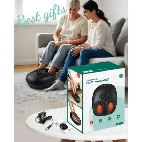 Snailax Foot Massage Machine Shiatsu, Kneading & Compression for Blood Circulation image {7}