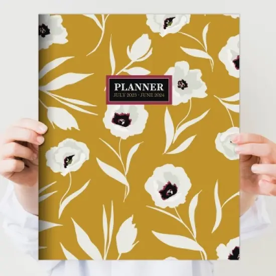 TF Publishing 2023-24 Academic Planner Monthly 9"x11" Field of Goldenrod image {4}