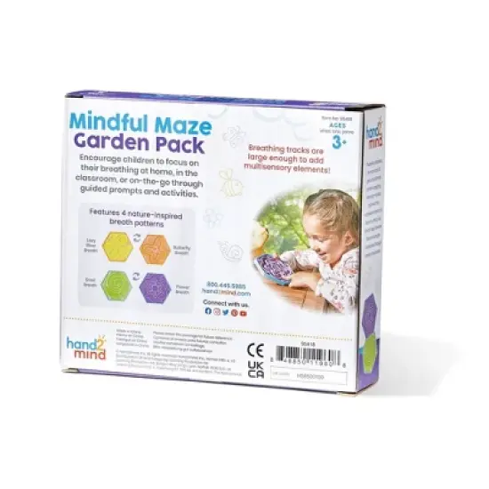 Hand2Mind Mindful Maze Garden Pack: Educational Plastic Teaching Aid for Toddlers and Preschoolers image {6}