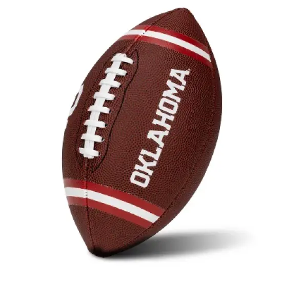 NCAA Oklahoma Sooners Junior Football: Rubber Bladder, Ages 6-8 image {2}