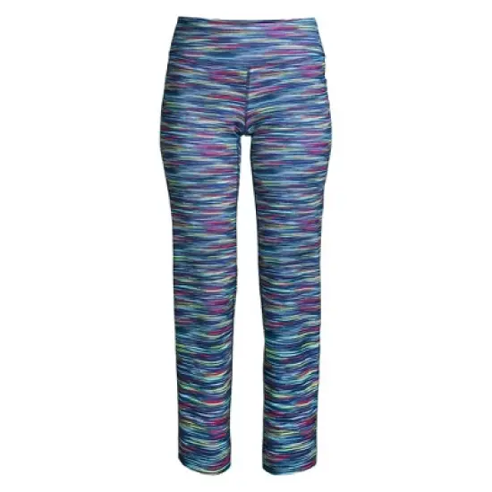 Lands' End Women's Active Crop Yoga Pants image {8}