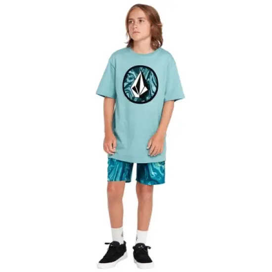 Volcom Boys Psyche Marble Mod Tech Boardshort Trunks image {3}