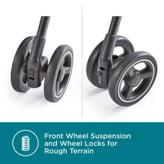 Contours Itsy Lightweight Stroller - Black image {14}