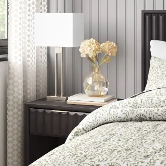 Window Pane Table Lamp with USB - Threshold&trade; image {2}