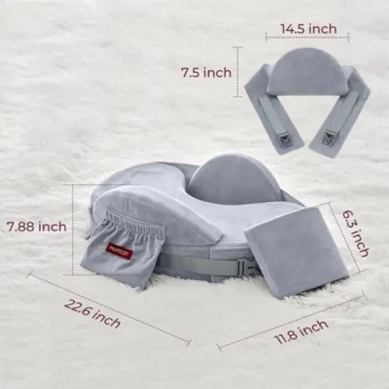 Momcozy Upgraded Adjustable Nursing Pillow image {10}