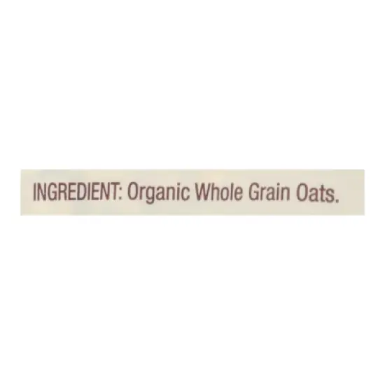 Bob's Red Mill Organic Old Fashioned Rolled Oats Whole Grain - Case of 4/16 oz image {6}