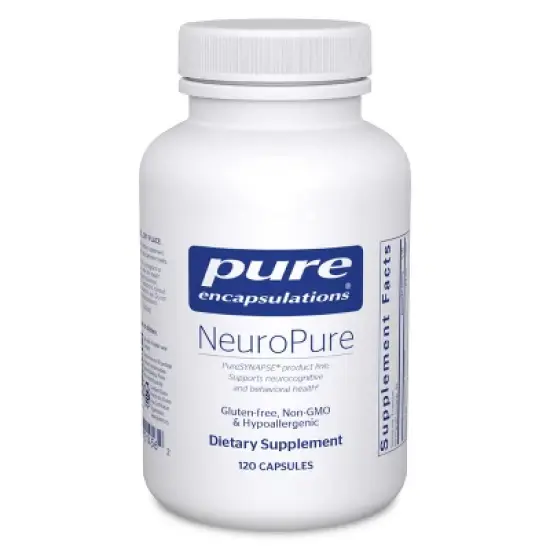 Pure Encapsulations NeuroPure - Hypoallergenic Supplement with Enhanced Support for Calmness and Stress Relief - 120 Capsules image {8}