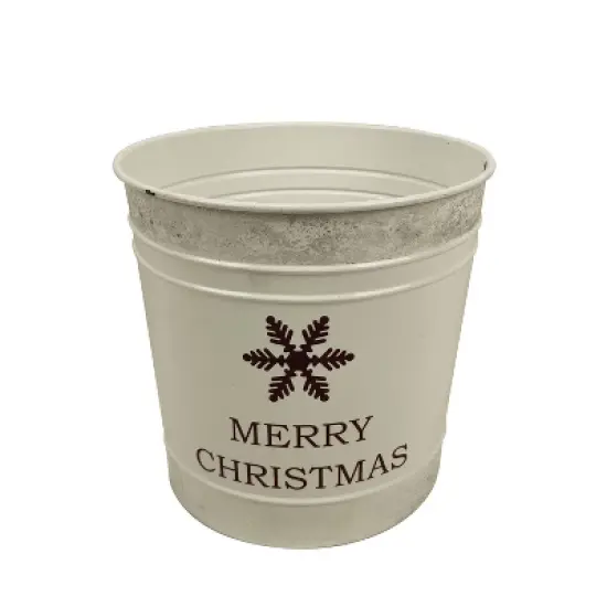 Puleo 4.5' Pre-Lit Potted Pine Artificial Christmas Tree image {6}