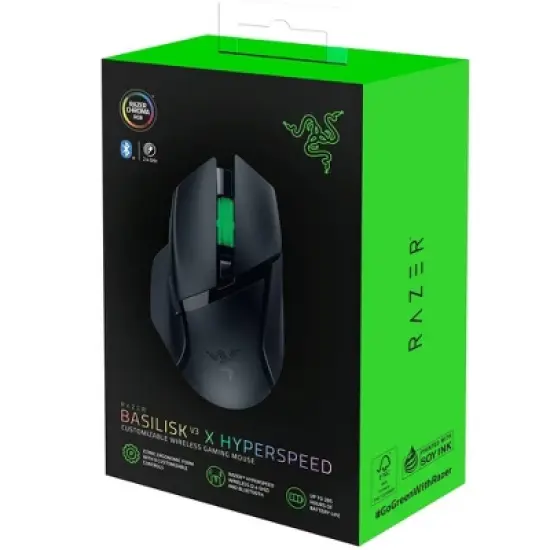 Razer Basilisk V3 X HyperSpeed Gaming Mouse: RGB Lighting, PTFE Material image {9}