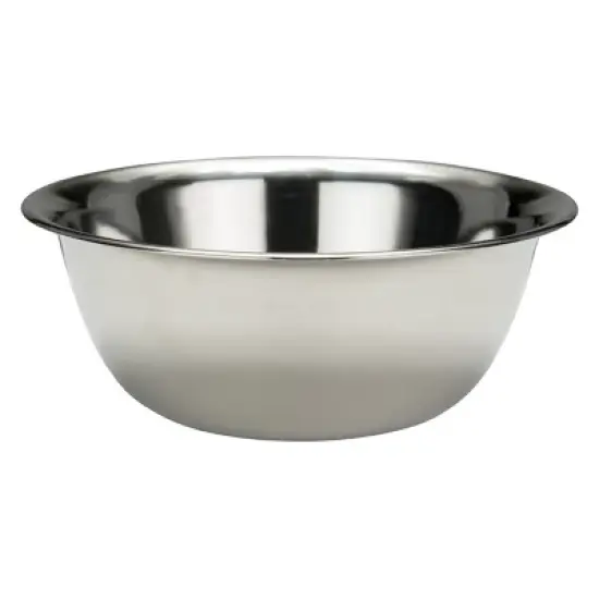 Winco All-Purpose True Capacity Mixing Bowl, Stainless Steel image {5}