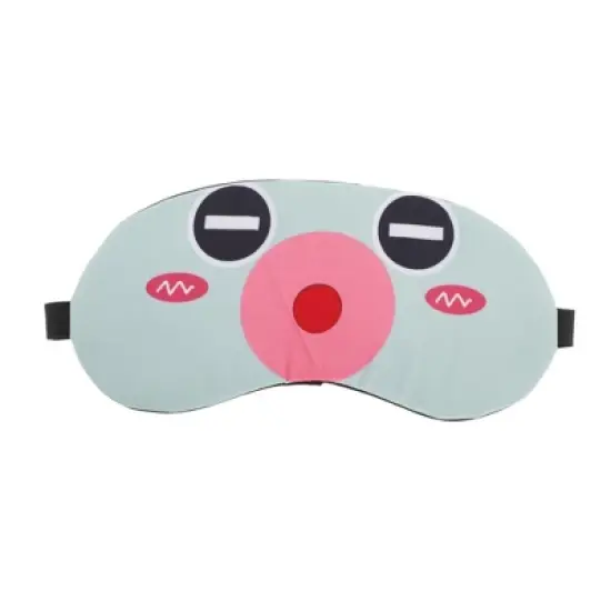 Unique Bargains Durable Adjustable Eye Mask Gray Blue 1 Pc image {3}