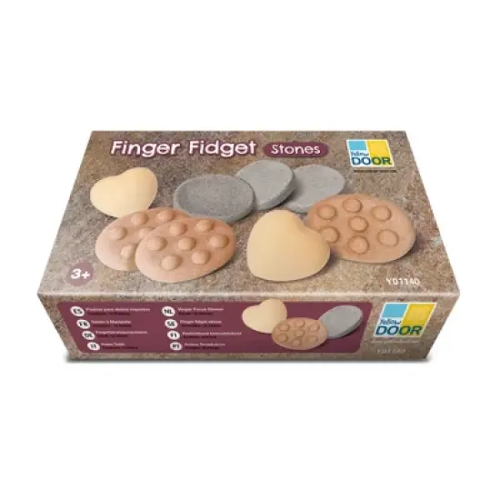 Yellow Door Finger Fidget Stones image {1}