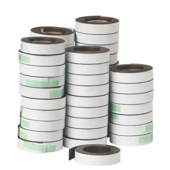 Dowling Magnets&reg; Magnet Strip with Adhesive, 1/2" x 30", 48 Rolls image {1}
