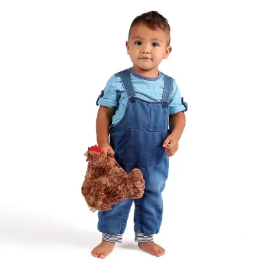 Manhattan Toy Stuffed Animal Chicken Plush Toy, Megg image {2}