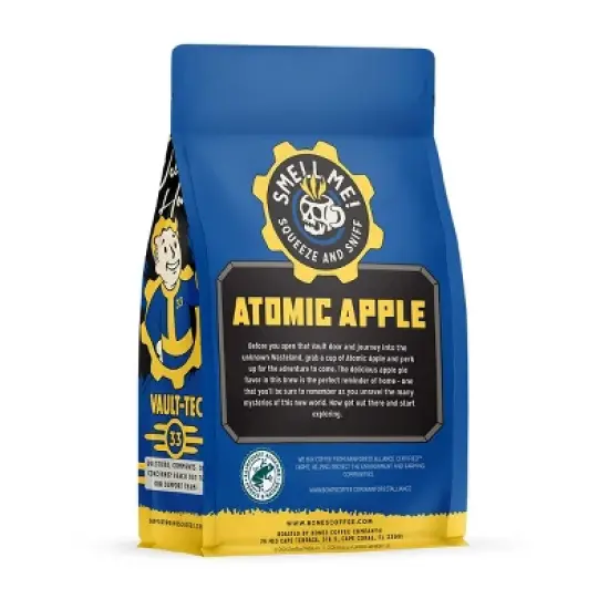 Bones Coffee Company Atomic Apple 12 oz (Whole Bean) image {1}