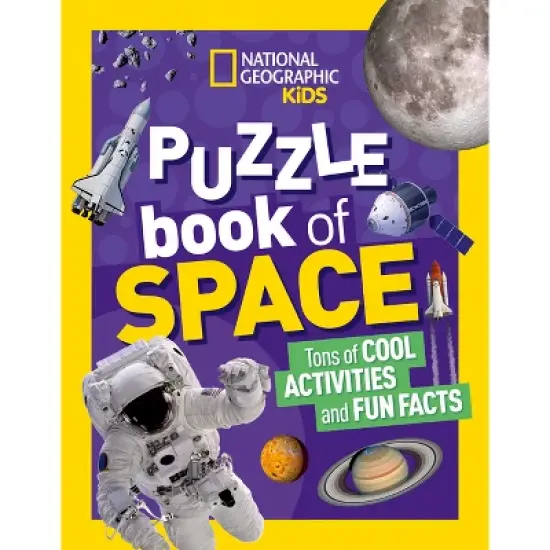 National Geographic Kids Puzzle Book: Space - (Ngk Puzzle Books) (Paperback) image {1}
