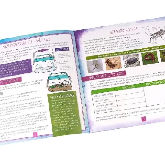 Educational Insights Nancy B's Science Club Bug Discovery Lab & Incredible Insects Activity Journal, Ages 8+ image {4}