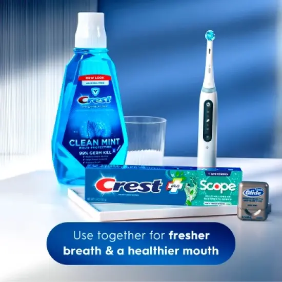 Crest + Scope Complete Whitening Toothpaste Minty Fresh - 5.4oz/3pk image {4}