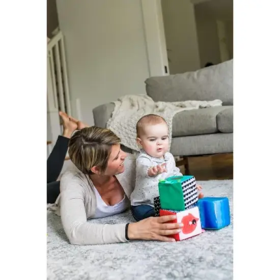 Baby Einstein Explore & Discover Soft Blocks Toys - 4ct image {10}