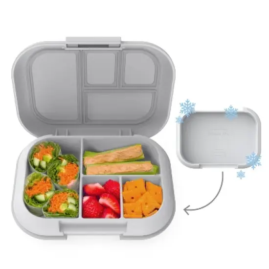 Bentgo Kids' Chill Lunch Box, Bento-Style Solution, 4 Compartments & Removable Ice Pack image {12}
