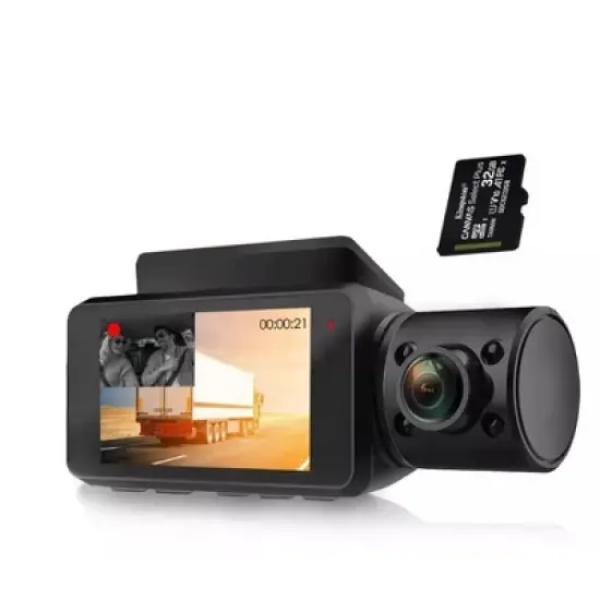 Rexing V3C Dual Channel Front & Cabin 1080p Dash Cam with App Control: Vehicle Electronics image {8}