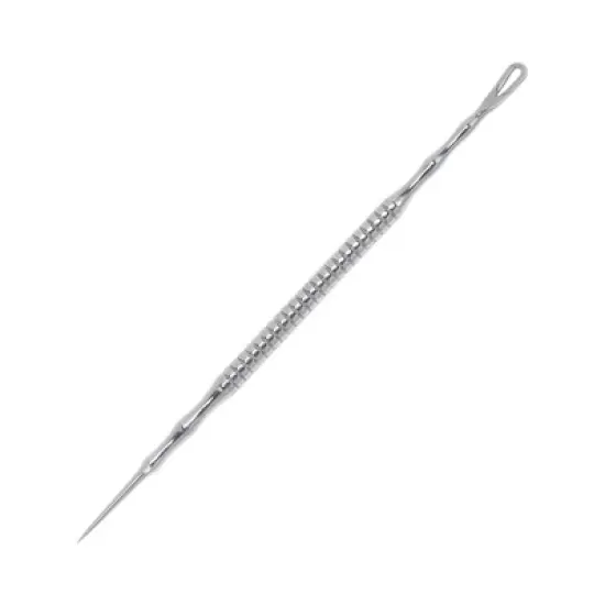 Unique Bargains Durable Pointed Pimple Extractor Silver Tone 1 Pc image {1}