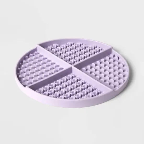 Slow Lick Feed Soother Dog Feeding Mat - Purple - Boots & Barkley&trade; image {3}