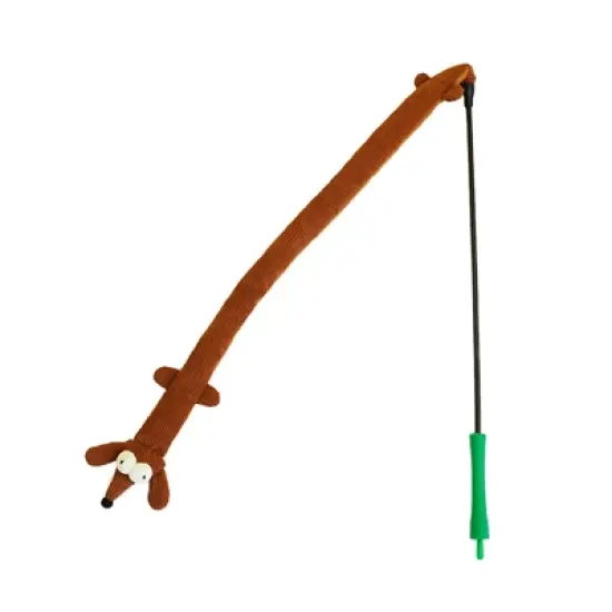 zeze Dachshund Cat Teaser Wand-Brown image {6}